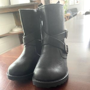 Gap toddler biker boots size 6